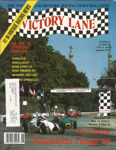 VICTORY LANE 1993 AUG - THE VINTAGE & HISTORIC RACING NEWS MAGAZINE